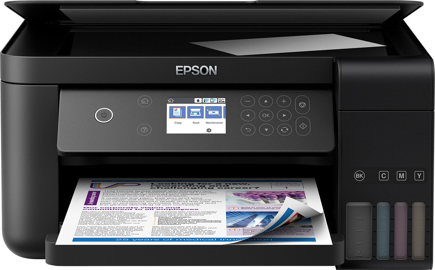 Мфу струйное epson l6160 видео обзор