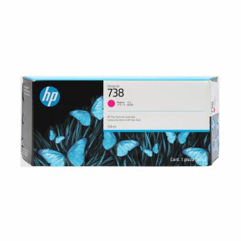 HP 738 300-ml Magenta DesignJet Ink Cartridge