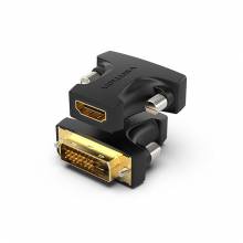 Μικρή φωτογραφία του VENTION HDMI Female to DVI (24+1) Male Adapter Black (AILB0)