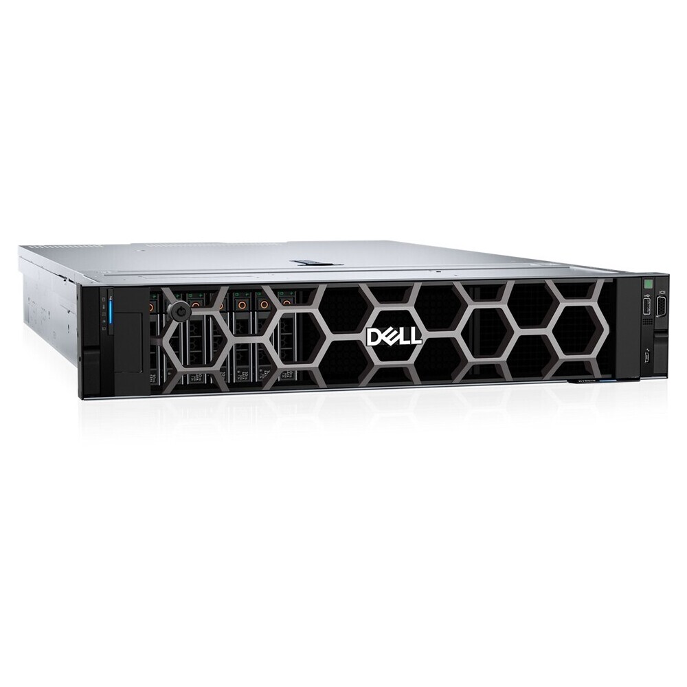 DELL PowerEdge R760XS Rack, Intel XeonSilver 4410Y, 1x16GB RAM, 1x2.4TB HDD (8x3.5" bay), H755, 2x 1 Gb NIC, iDRAC9 Enterprise, 2x700W PSU, 5YW ProSupport (209-73-DESSR760D)