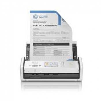BROTHER SCANNER ADS-1800W, DESKTOP DOUBLE SIDED A4, 30 ppm, 20 PAGE ADF, USB/ NETWORK/ WIRELESS, 2YW.