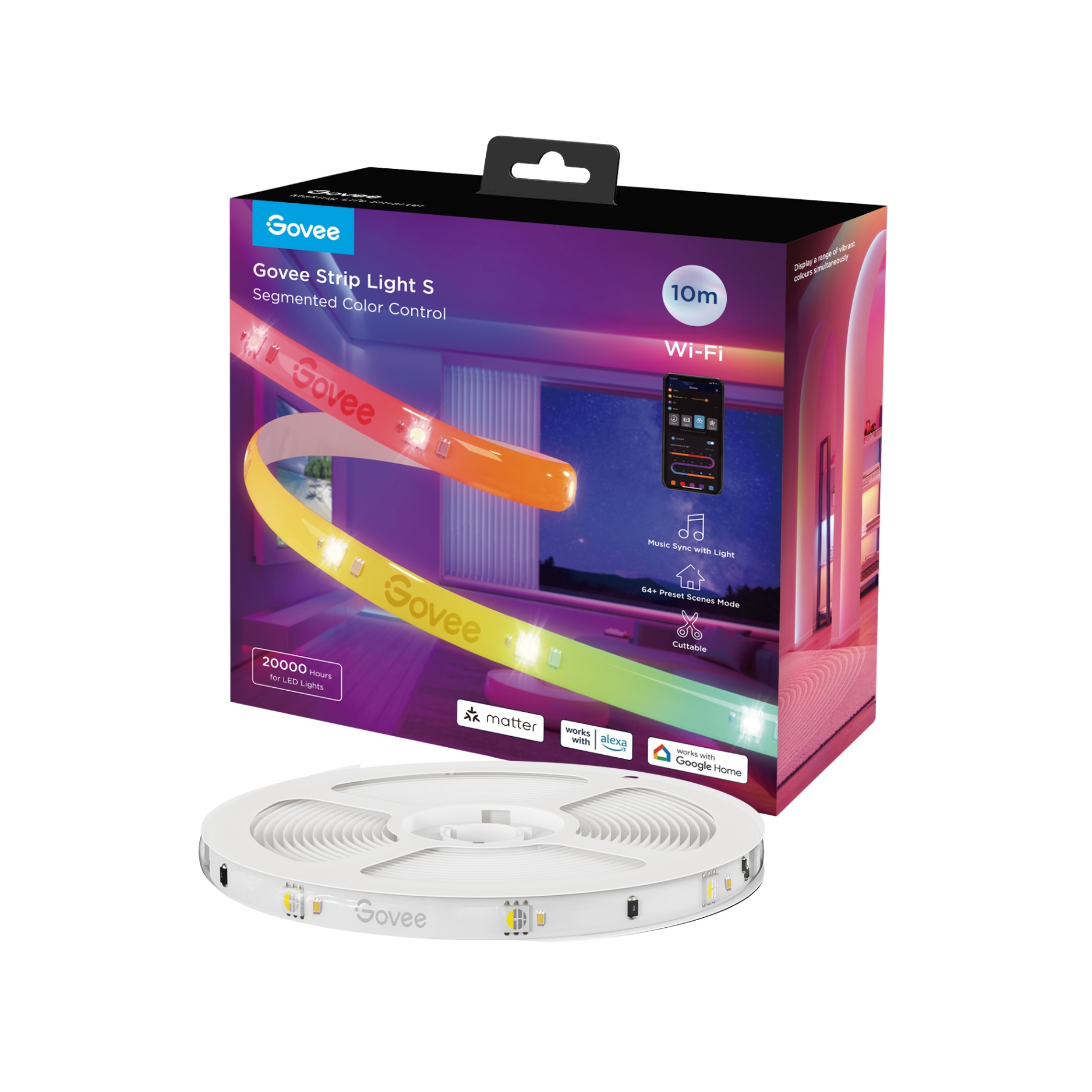 GOVEE H612C RGBIC STRIP LIGHT S - (10M)