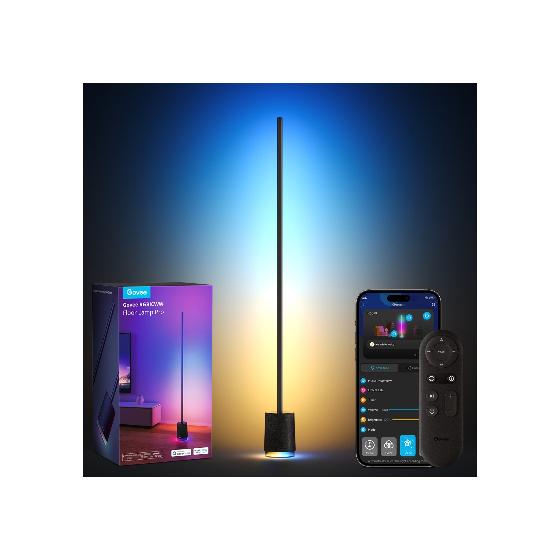 GOVEE H6079 RGBICWW FLOOR LAMP PRO