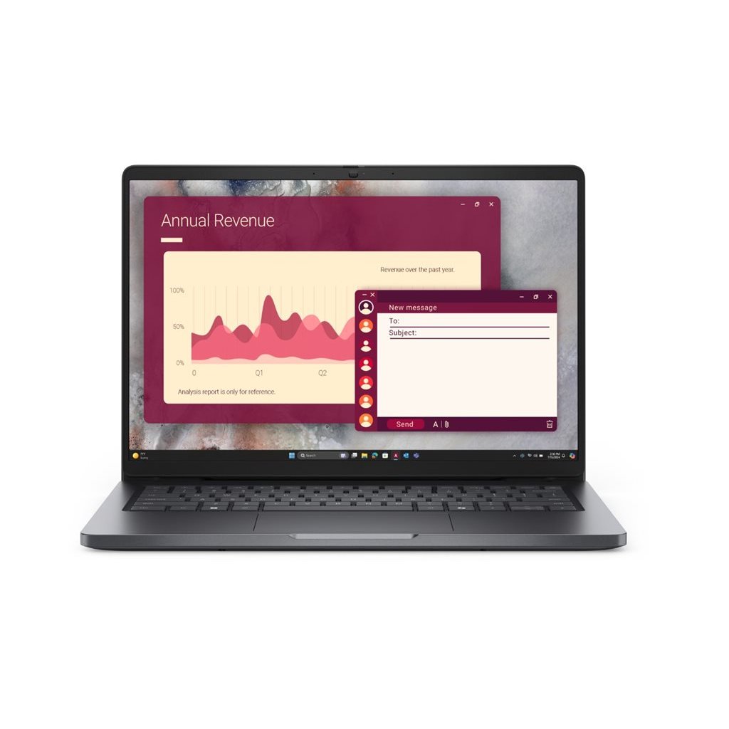 DELL Pro 14 PC14250 , 14" FHD+, Core Ultra5-235UvPro®, 16GB, 512GB M.2NVMeSSD, IntelGraphics, W11 Pro, 3YW (DELLPRO14U51651211)